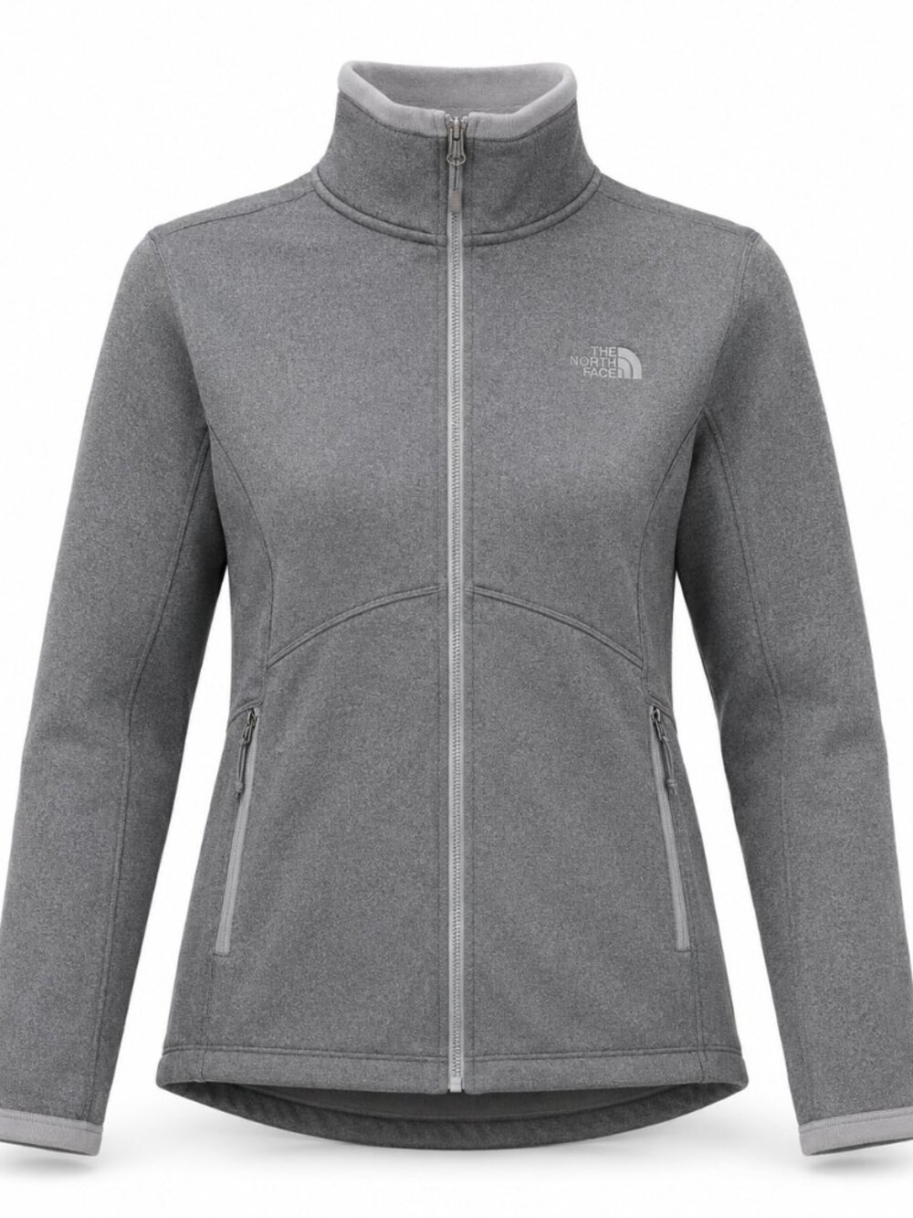 The North Face Women’s XL Gray Full Zip Fleece Lined Jacket